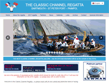 Tablet Screenshot of classic-channel-regatta.eu